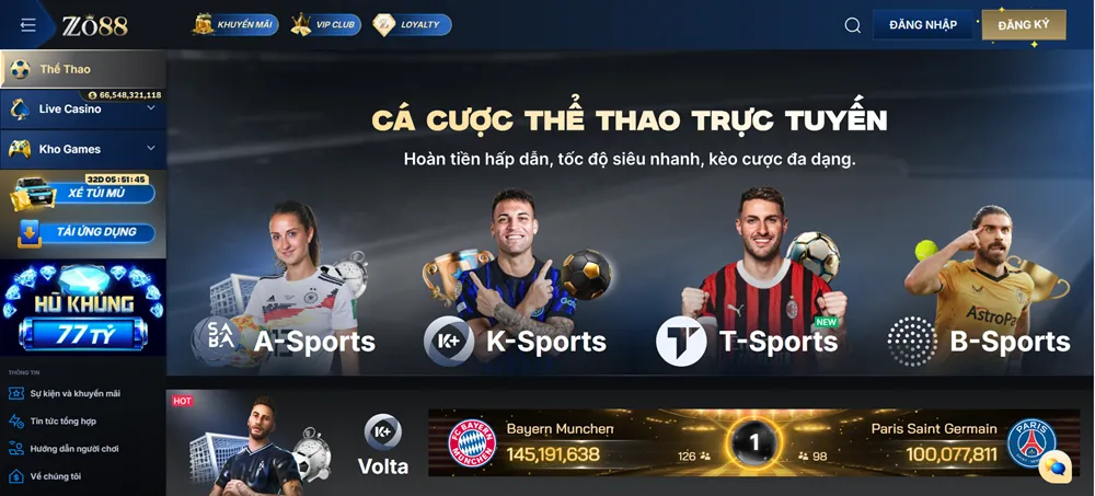 thể thao zo88