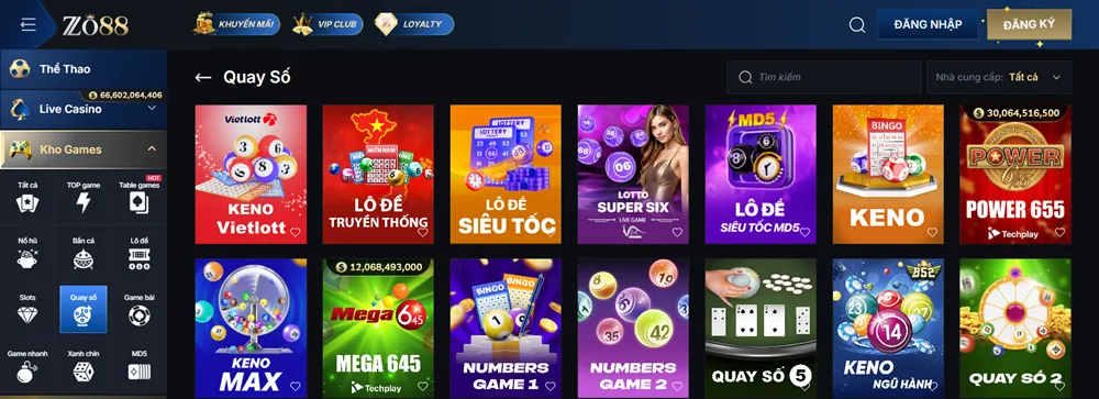 xổ số zo88